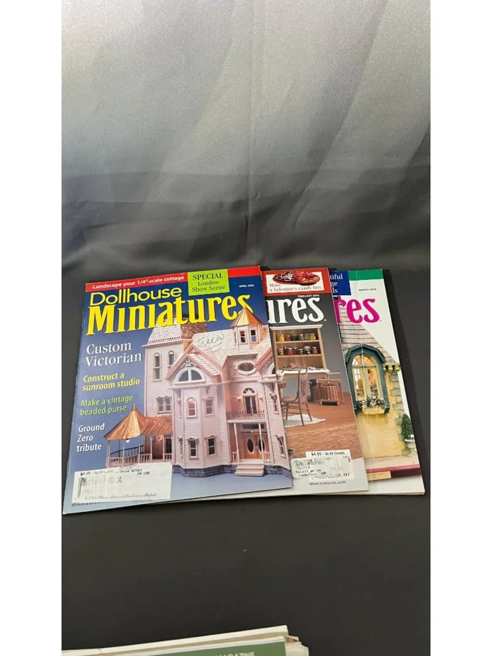 Vintage Dollhouse Magazines Lot: Nutshell News Miniatures & More